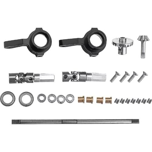 RC Front Axle Steering Kit Universal Joint for WPL B14 C14 C34 JJRC Q60 Car