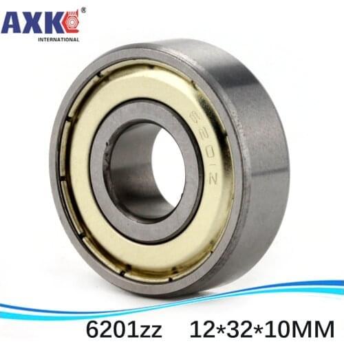 1pcs) Miniature deep groove ball bearing 6201ZZ 6201-2RS S6201ZZ S6201-2RS 12*32*10 mm