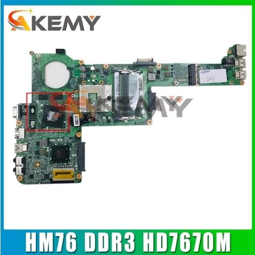 AKEMY DABY3CMB8E0 REV E A000174130 For Toshiba Satellite C840 L840 Laptop motherboard HM76 DDR3 HD7670M graphics