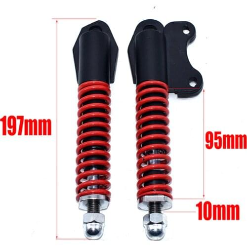 Shock whit shock disc absorber suspension for Electric scooter e 8 10 inch hydraulic Oil Spring Shocks E-scooter front shocks