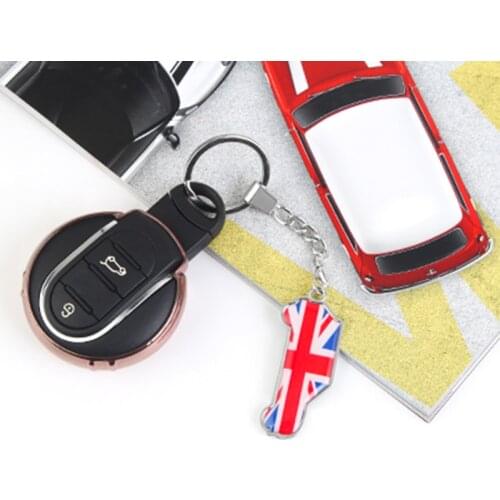 Car Keychain Key Chain Ring For Mini Cooper JCW One S R50 R52 R53 R55 R56 R60 R61 F54 F55 F56 F57 F60 Countryman Car Accessories