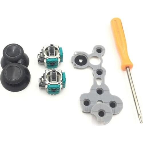 Bluelans 13Pcs 3D Analog LBRB LTRT Joystick Switch Repair Parts Kit for Xbox 360 Slim