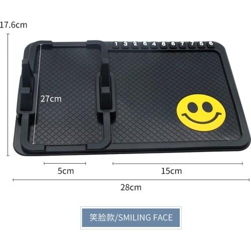 Bys-209 anti-skid pad for car parking with single cassette