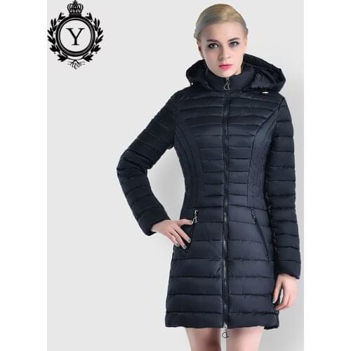 2020 Winter Womens Russian Cotton Coat European and American Fashion Jacket Pure Color Hooded Bubble Warm Luxury