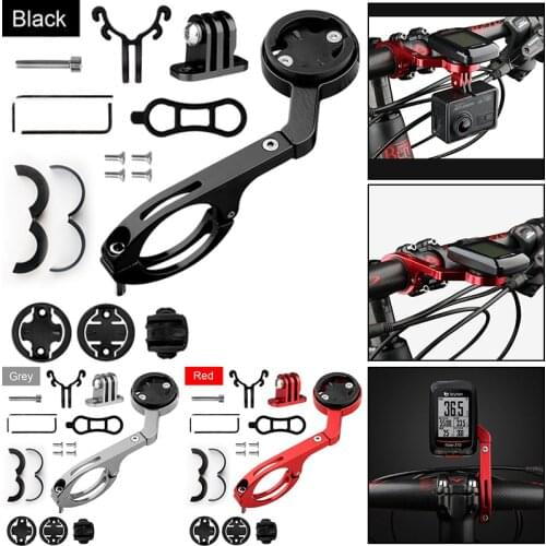 MTB Bike Computer Holder Stopwatch Mount Bracket Bicycle Handleabr Extension Speedometer Mount Holder Bracket for Garmin Bryton