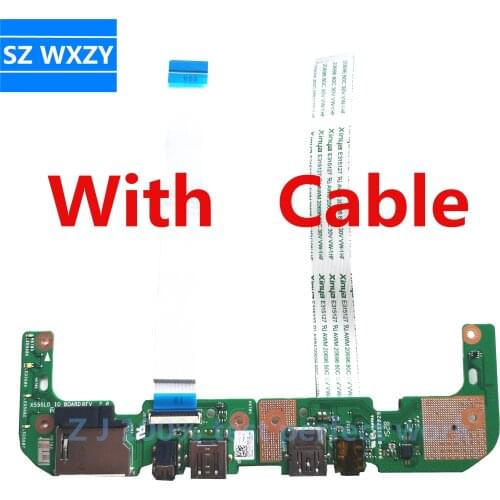 Original For ASUS X555 X555L X555LD X555LD_IO USB AUDIO CARD READER BOARD REV:2.0 MB 100% Tested Fast Ship