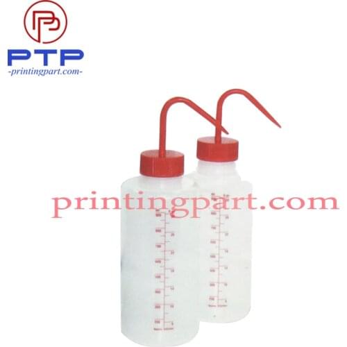 Plastic Safety Wash Bottle for print head ink cleaning bottle Offset printing machinery parts