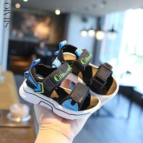 Summer Baby Sandals Solid Color Baby Boy Sandals Rubber Sole Anti-slip Boys Girls Sandals Toddler Baby Shoes Beach