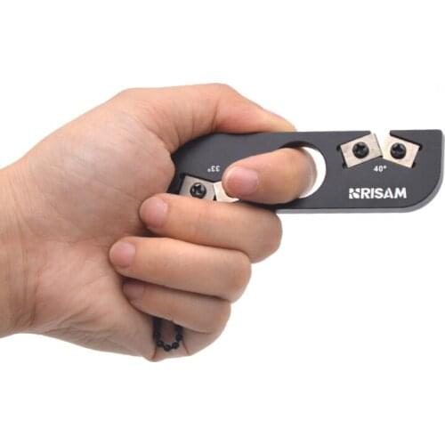 RisamSHA Outdoor Knife Sharpener Carbide Knife Sharpener Professional