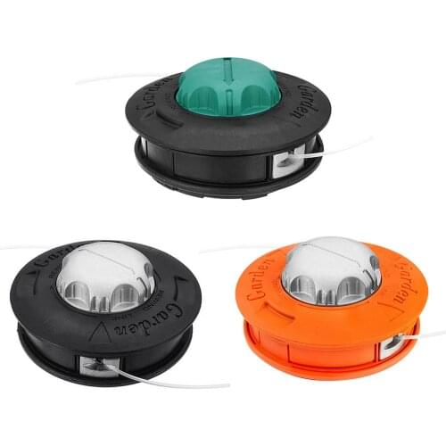 Universal Aluminum Twister Bump Feed Line Trimmer Brush Cutter Lawn Mower Lawnmower Head for Garden Yard Agricultural M10x1.25LH
