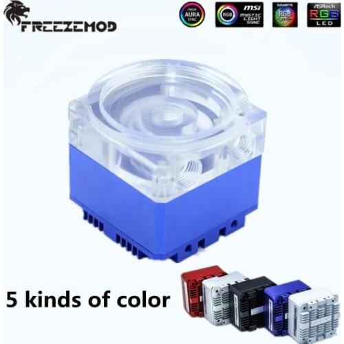 FREEZEMOD Computer Water Cooling Domestic DDC Pump Armor Kit Q2 Cooling Supports 60MM Water Tank Multicolor,PJ-GCDCA
