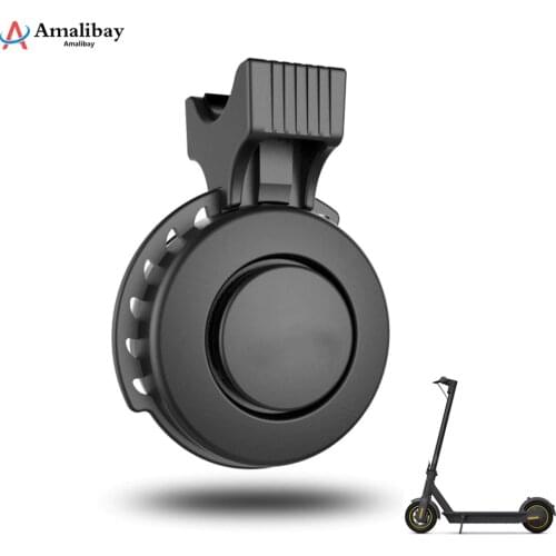 Electronic Bell for Xiaomi Mijia M365 Pro for Ninebot MAX G30 Electric Scooter USB Charging Waterproof Horn Scooter Accessories
