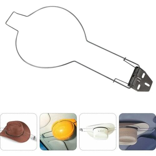 1Pc Car Ceiling Storage Hat Rack Car Interior Hat Holder Cowboy Hat Hanging Hook
