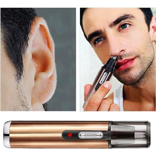 1Pc Electric Nose Hair Trimmer Men Women Ear Neck Eyebrow Professional Trimmer Hair Removal Shaver Clipper Nostril Beauty Tool