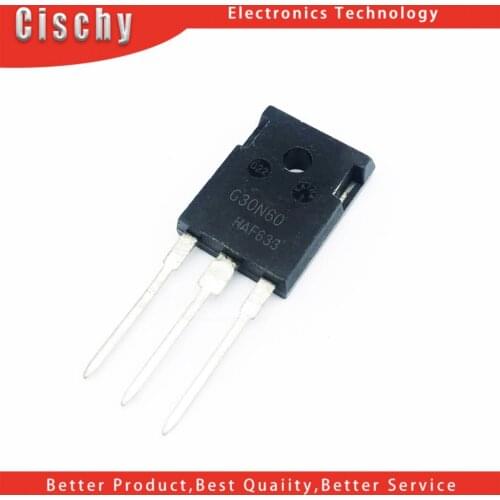 1pcs/lot SGW30N60 G30N60 TO-247 IGBT 600V 30A new original In Stock