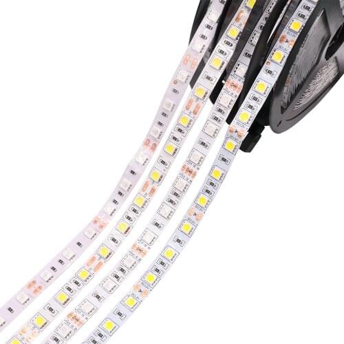 DC12V 5M 60LEDs/m 32.8Ft 5050 300 LED Strip Tape Light cool white/warm white/ red/green/blue/yellow/RGB Waterproof IP65 IP67