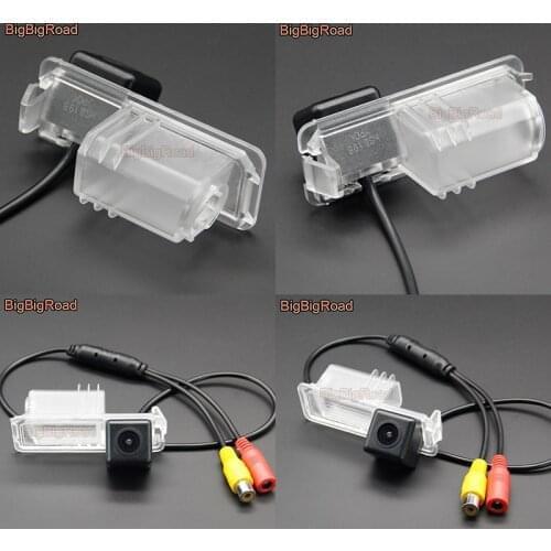 BigBigRoad For Volkswagen Beetle Golf Passat CC Polo V (6R) / Golf 6 VI Car HD Rear View Parking Camera Auto Backup Monitor