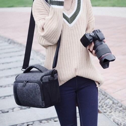 DSLR Camera Bag Case For Canon 5D Mark III IV II EOS R 3000D 7D 1300D 1500D 750D 800D 700D 600D 100D 200D Waterproof Photo Bag