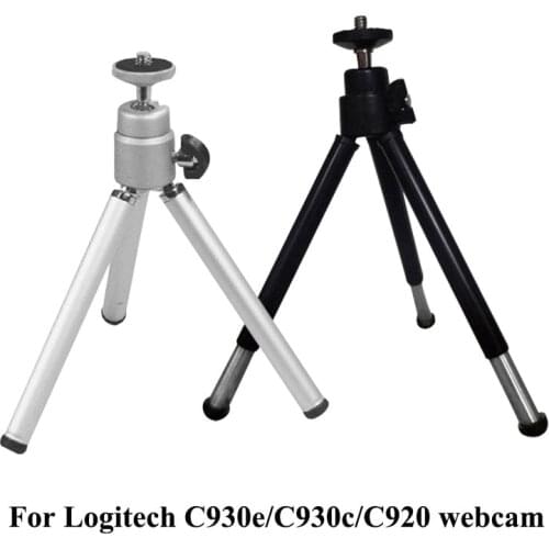Portable Mini Table Tripod Stand Lightweight For Logitech C930c/C930e/C920/C920e/C925e Webcam For Digital Camera Webcam Phone