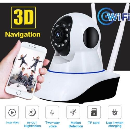 1080P Wifi IP Camera CCTV Camera 2MP Surveillance Security Camera Two Way Audio IR Cut Night Vision Baby Monitor App 360Eyes