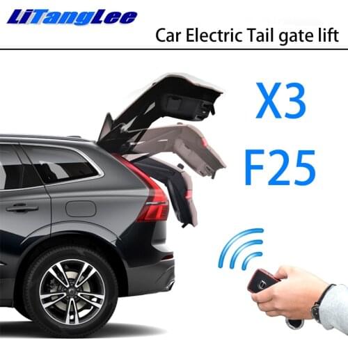 LiTangLee Car Electric Tail Gate Lift Trunk Rear Door Assist System For BMW X3 F25 MK2 2011~2017 Original key Remote Control