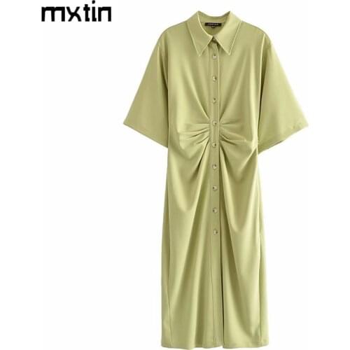 Элегантные летние платья Mxtin China At AliExpress