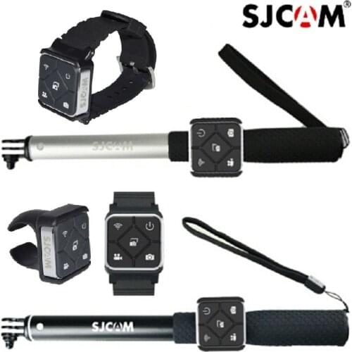 Original Wearable Wrist Bracelet Wristwatch Remote Control Monopod holder battery for Sjcam M20 Sj6 Sj7/8 SJ9 A10 SJ10 Camera