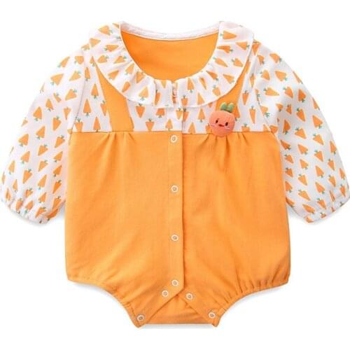 2021 Autumn Newborn Romper Long Sleeve Fashion baby clothes
