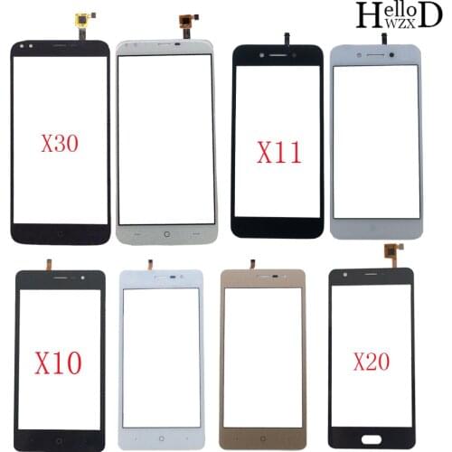 Mobile Touch Screen Panel For Doogee X10 X11 X20 X30 TouchScreen Digitizer Panel Front Glass Sensor 3M Glue Wipes