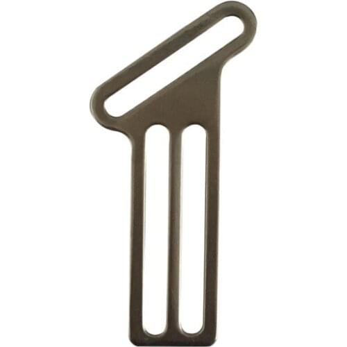 Scuba Diving 1.5"- 2" 304 Stainless Steel glider with 45 degree angle diving accessory to connect shoulder strap and waist band