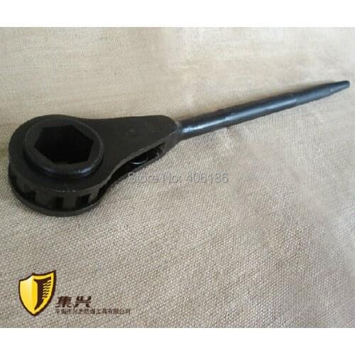 46mm Heavy Duty Ratchet Wrench Spanner, 45# steel,large Ratchet Tools,Speed Ratchet Handle
