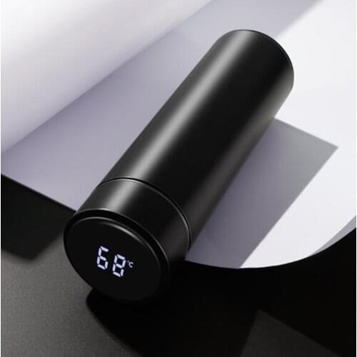 480ML Smart Insulation Cup Portable LCD Temperature Display Students Male And Female Water Bottle Intelligent Thermos Cup