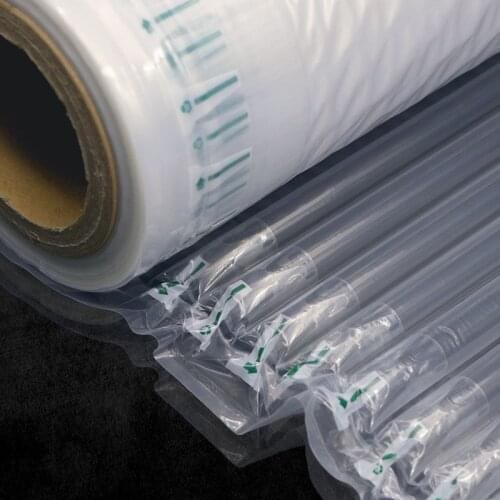 Air Cushion Column Express Packaging Shockproof 20cmx50m Column Roll Protective Package Inflatable Wrap Pack Rolling Bubble