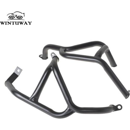 WINTUWAY For Kawasaki Z900 2017 Motorcycle Bumpers Engine Protective Guard Crash Bar Steel Highway Protector Bumper Frame Black