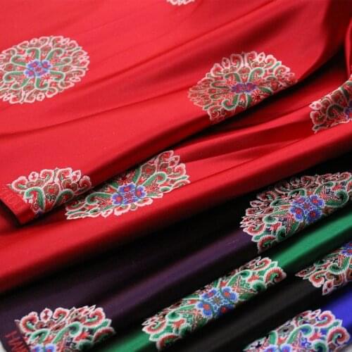 CF869 Chinese Style Jacquard Brocade Fabric For Chinese Wedding Couple Costumes/Jackets/Home Textiles/Pillow Case DIY MATERIALS