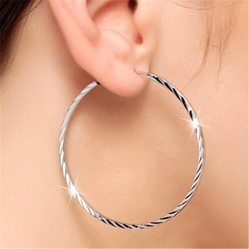 New Arrival Big great Circle Spiricle Earrings Sexy Earring Accessories Fashion Exaggerated Loop Ear for Women Jewelry Gifts