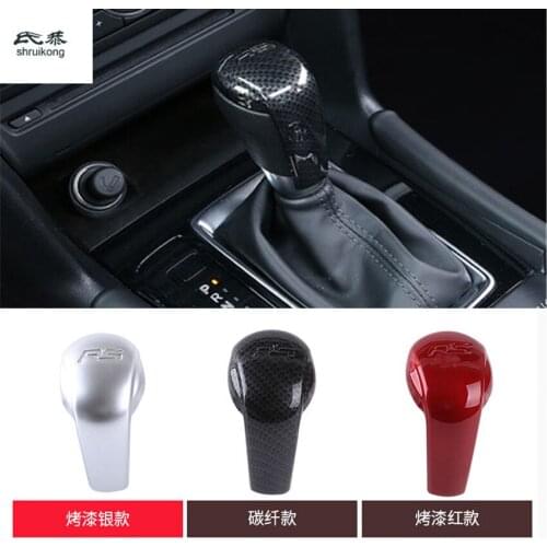 Free shipping 1pc carbon fiber grain ABS gear decorative sequins car accessories for Mazda CX-3 CX 3 CX3 2015 2016 2017 2018