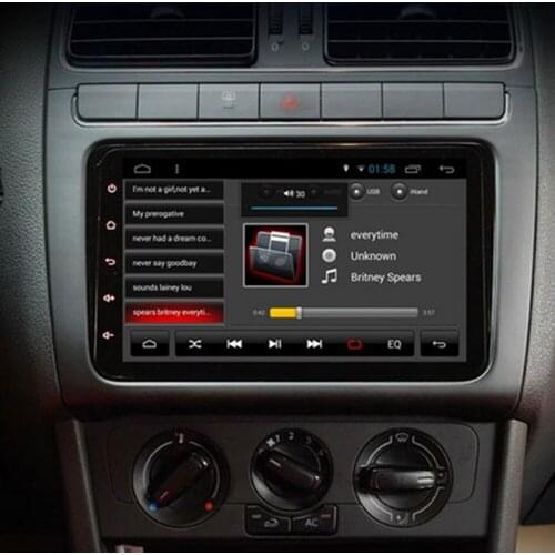 2din 8" Octa-Core 2+32GB Android8.1 Car Radio DVD Player Wifi BT HD1024*600 Full Touch Screen for Golf Polo Tiguan Passat No DVD