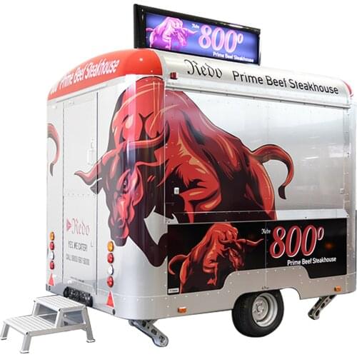 Food cart 、Food trailer、food truck、food van、food kiosk、mobile kitchen、mobile restaurant Galvanized sheet