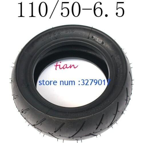 Hot Sale Good Quality Tubeless Tyre Electric Scooter Refitted 110/50-6.5 Tire Outer Tire Vacuum Road Tire