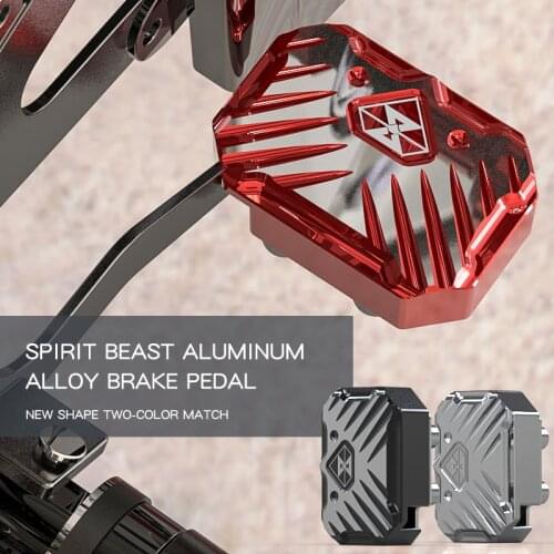 Motorcycle rear brake pedal modified widening non-slip creative personalized decorative accessories motorbike styling