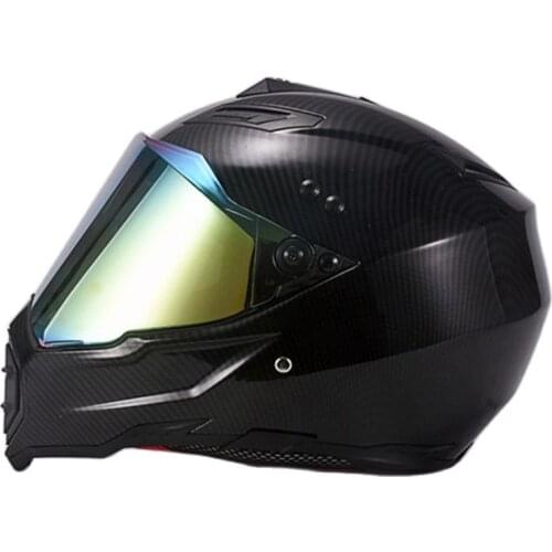 Full Face Cascos Para Moto Motorcycle Helmet Motocross Capacete For Racing Downhill Shark Professional DOT Approved