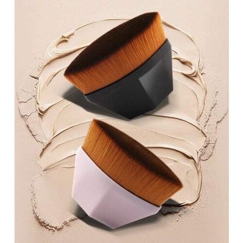 New Arrival 1Pc Foundation Brush BB Cream Makeup Brushes Loose Powder Brush Flat Kit Make up Brushes