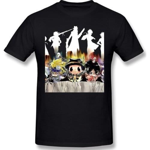 Top Quality Clothing Anime Katekyo Hitman Reborn Manga T-Shirt Arcobaleno Fashion Short Sleeve For Men Shirt