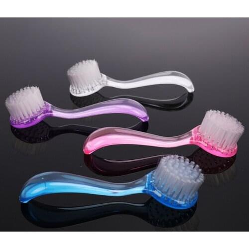 Professional Manicure Tools Plastic Handle Nail Brushes Clean Dust Nail Art Accessories Tools Sets & Kits