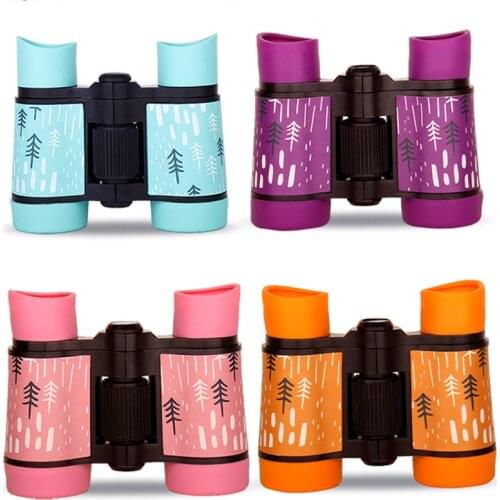 Professional 4X30mm Kids Binocular Telescope Children Educational Learning Telescope Bird Watching Folding Optics telescope