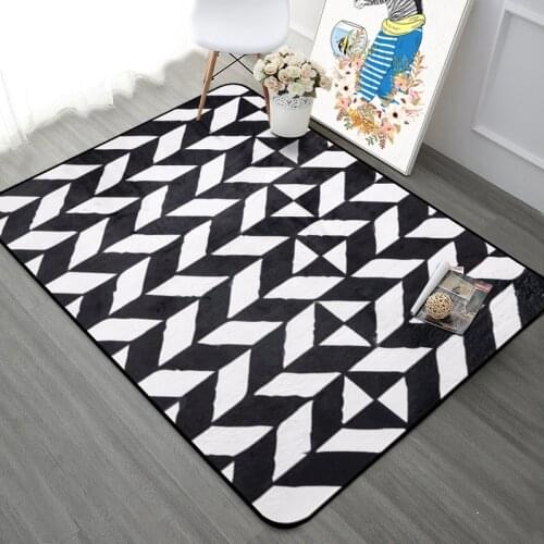 The simple Nordic geometric arrowhead carpets the living room CARPET bedroom sofa soft rug the bedside fashion tapete