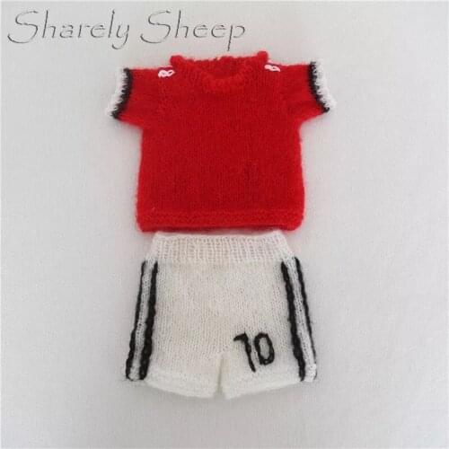 Newborn Photography Props Infant Baby Boy Photo Shoot Mohair Outfits Top+Pants Set Family Picture Shoot Props bebe fotoshoot