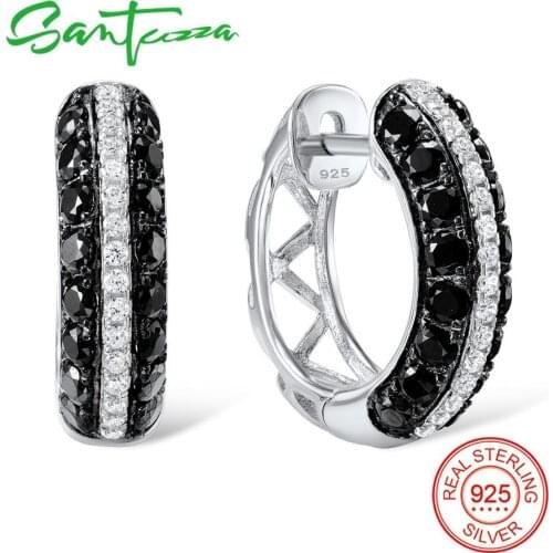 SANTUZZA Women's Silver Earrings