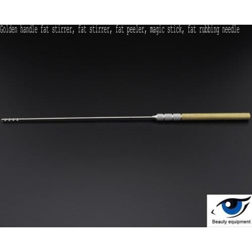 Fat Loss Needle Golden Handle Fat Mixer Stirring Fat Artifact Fat Peeler Magic Stick Fat Rubbing Needle